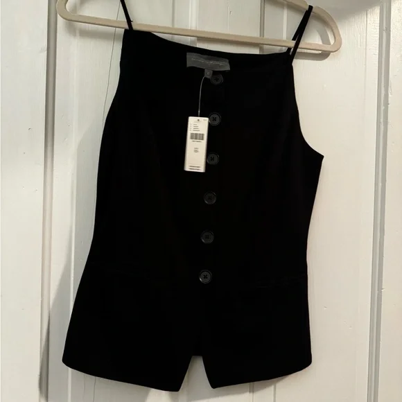 Sunday in Brooklyn Ponte Apron Vest NWT - Picture 2 of 4